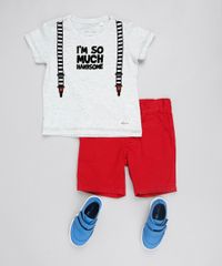 Camiseta-Infantil--I-m-So-Much-Handsome--Manga-Curta-Gola-Redondo-Cinza-Mescla-9530783-Cinza_Mescla_3