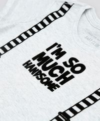 Camiseta-Infantil--I-m-So-Much-Handsome--Manga-Curta-Gola-Redondo-Cinza-Mescla-9530783-Cinza_Mescla_4