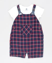 Jardineira---Body-Infantil-Xadrez-Com-Bolso-Azul-Marinho-9451016-Azul_Marinho_1