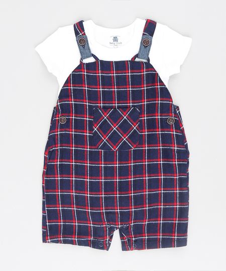 Jardineira---Body-Infantil-Xadrez-Com-Bolso-Azul-Marinho-9451016-Azul_Marinho_1