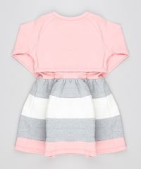 Vestido-Infantil-Sem-Manga-Cinza-Mescla---Bolero-Manga-Longa-Rosa-Claro-Rosa-Claro-9540146-Rosa_Claro_2