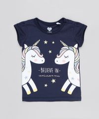 Blusa-Infantil-Unicornio--Believe-In-Unicorns--Manga-Curta-Decote-Redondo-Azul-Marinho-9556292-Azul_Marinho_1