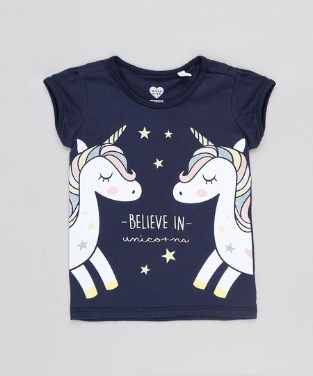 Blusa-Infantil-Unicornio--Believe-In-Unicorns--Manga-Curta-Decote-Redondo-Azul-Marinho-9556292-Azul_Marinho_1