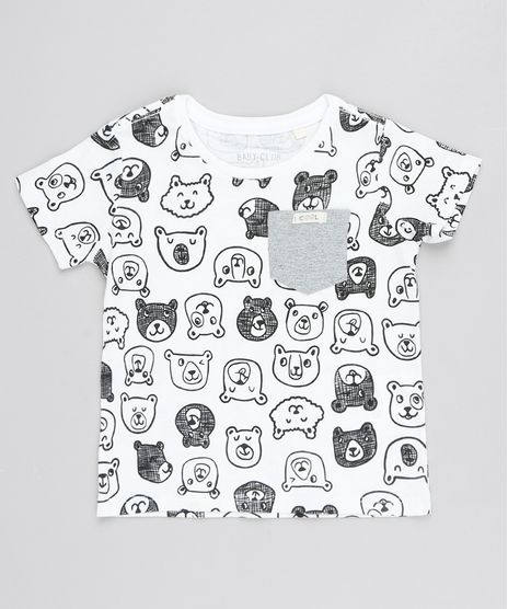 Camiseta-Infantil-Com-Ursinhos-Manga-Curta-Gola-Redondo-Branca-9530775-Branco_1