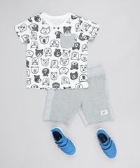 Camiseta-Infantil-Com-Ursinhos-Manga-Curta-Gola-Redondo-Branca-9530775-Branco_3