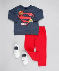 Conjunto-Infantil-Super-Homem-de-Blusao-em-Moletom-Chumbo---Calca-Em-Moletom--Vermelha-9502220-Vermelho_3