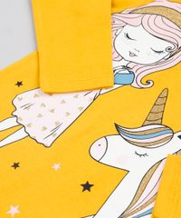 Blusa-Infantil-Unicornio--Love-Cute-Unicorns--Manga-Longa-Decote-Redondo-Amarela-9556484-Amarelo_5