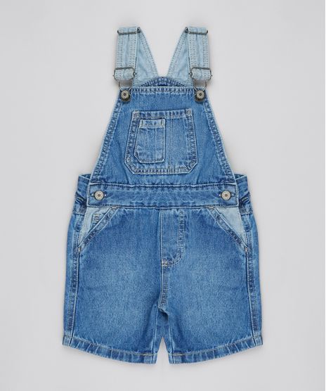 Jardineira-Jeans-Infantil-Com-Bolsos-Azul-Claro-9527106-Azul_Claro_1
