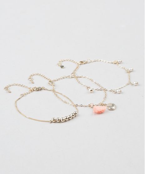 Kit-3-Pulseiras-Feminina-Com-Pigente-Com-Tessel-Dourado-9544818-Dourado_1