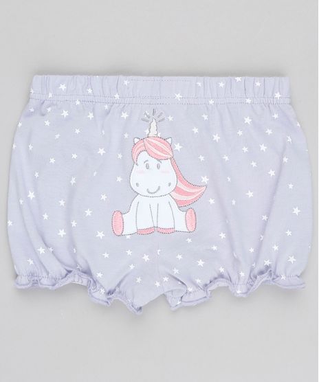 Short-Infantil-com-Estampa-Unicornio-Lilas-9445919-Lilas_1