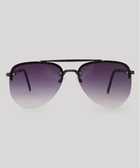 Oculos-de-Sol-Aviador-Masculino--oneself-Chumbo-9585646-Chumbo_1