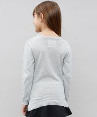 Sueter-Infantil-em-Trico-com-Paetes-Cinza-Mescla-9434395-Cinza_Mescla_2