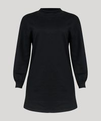 Vestido-Curto-Feminino-Mindset-Gola-Alta-Manga-Longa-em-Moletom-Preto-9599541-Preto_5