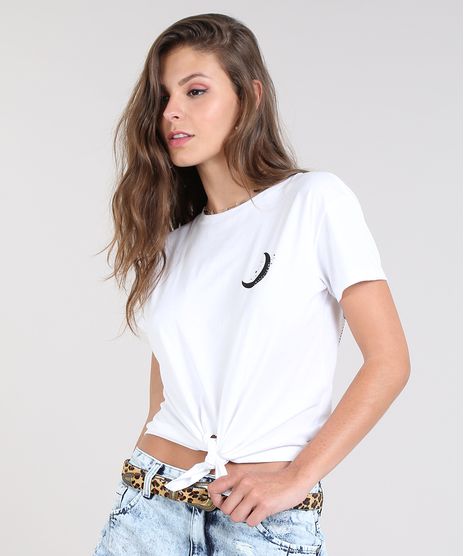 Blusa-Feminina-Lunar-com-Fenda-Manga-Curta-Decote-Redondo-Off-White-9388291-Off_White_1