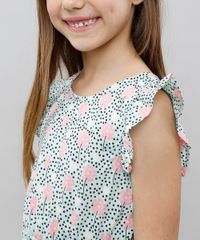 Vestido-Infantil-Estampado-Floral-Manga-Curta-Verde-9372891-Verde_4