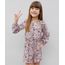 Macaquinho-Infantil-Estampado-Floral-Manga-Longa-Coral-9371293-Coral_1