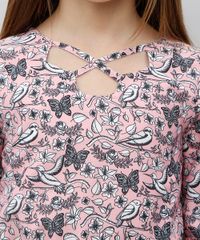 Macaquinho-Infantil-Estampado-Floral-Manga-Longa-Coral-9371293-Coral_4