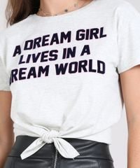 Blusa-Feminina-com-Estampa-Flocada-e-Fenda-Manga-Curta-Decote-Redondo-Cinza-Mescla-Claro-9554621-Cinza_Mescla_Claro_4