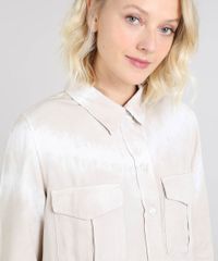 Camisa-Feminina-Mindset-Tie-Dye-com-Bolsos-Manga-Longa-Bege-Claro-9582339-Bege_Claro_4