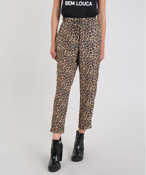 calça print animal