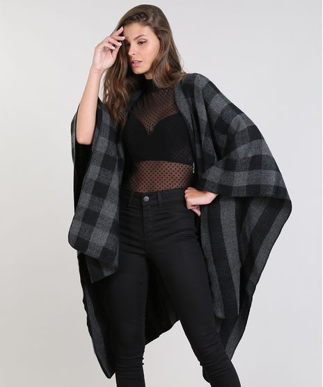 Kimono-Feminino-Em-Trico-com-Xadrez-Preto-9356816-Preto_1