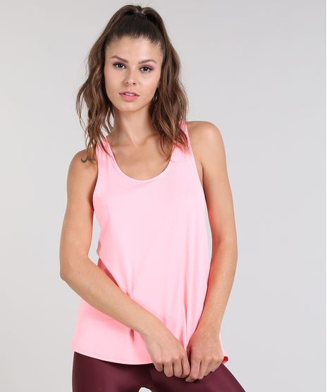 Regata-Feminina-Esportiva-Ace-com-Respiro-Decote-Nadador-Rosa-Neon-9523709-Rosa_Neon_1