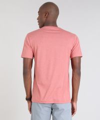 Camiseta-Masculina--Explore-the-Route--Manga-Curta-Gola-Careca-Coral-9529640-Coral_2