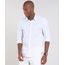 Camisa-Masculina-Slim-Estampada-Mini-Print-Floral-Manga-Longa-Branca-9436430-Branco_1