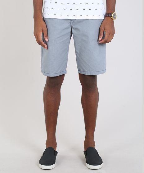 Bermuda-Masculina-Slim-Estampada-Mini-Print-Azul-9536073-Azul_1