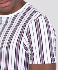 Camiseta-Masculina-Slim-Fit-Listrada-Manga-Curta-Gola-Careca-Off-White-9528388-Off_White_4