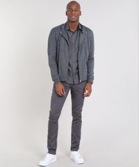 Jaqueta-Masculina-Biker-Slim-Fit-em-Moletom-Cinza-Mescla-Escuro-9347562-Cinza_Mescla_Escuro_3 Jaqueta-Masculina-Biker-Slim-Fit-em-Moletom-Cinza-Mescla-Escuro-9347562-Cinza_Mescla_Escuro_3