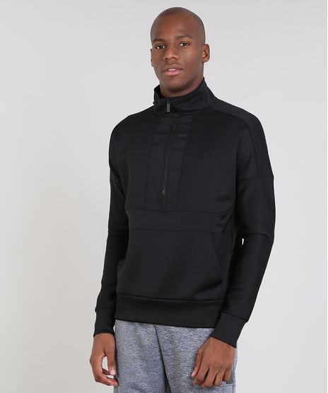 Blusao-Masculino-Esportiva-Ace-Meio-Ziper-com-Recortes--Preto-9345183-Preto_1
