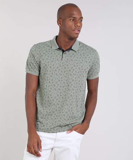 Polo-Masculina-Estampada-Floral-em-Piquet-Manga-Curta-Verde-9529651-Verde_1 Polo-Masculina-Estampada-Floral-em-Piquet-Manga-Curta-Verde-9529651-Verde_1
