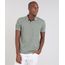 Polo-Masculina-Estampada-Floral-em-Piquet-Manga-Curta-Verde-9529651-Verde_1