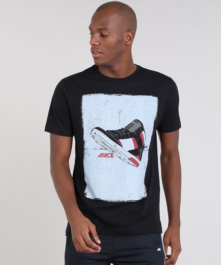 Camiseta-Masculina-Esportiva-Ace-com-Estampa-de-Tenis-Manga-Curta-Gola-Careca-Preto-9412024-Preto_1
