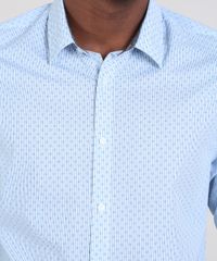 Camisa-Masculina-Slim-Listrada-Estampada-Mini-Print-Manga-Longa-Azul-Claro-9436428-Azul_Claro_4