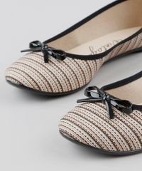Sapatilha-Feminina-Bico-Redondo-Moleca-Listrada-com-Lurex-Bege-9595248-Bege_2
