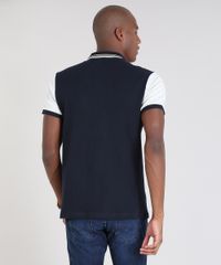 Polo-Masculina-com-Recortes-e-Bordado-Manga-Curta-Azul-Marinho-9527592-Azul_Marinho_2