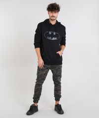 Blusao-Masculino-Batman-com-Capuz-e-Bolso-em-Moletom-Preto-9340185-Preto_3