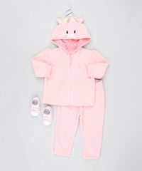 Conjunto-Infantil-Unicornio-de-Jaqueta-com-Capuz---Calca-em-Fleece-Rosa-Claro-9444010-Rosa_Claro_3