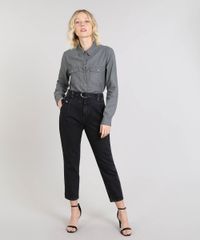 Camisa-Jeans-Feminina-Mindset-com-Bolsos-Manga-Longa-Preta-9479850-Preto_3