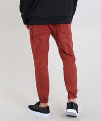 Calca-de-Sarja-Masculina-Jogger-Skinny-com-Bolsos-Cobre-9583768-Cobre_4