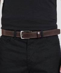 Cinto-Masculino-com-Pesponto-Marrom-Escuro-9545683-Marrom_Escuro_2