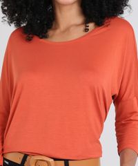 Blusa-Feminina-Ampla-Basica-Manga-Longa-Cobre-9509004-Cobre_4