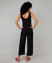Macacao-Feminino-Pantacourt-com-Linho-e-Botoes-Alca-Media-Preto-9546656-Preto_2