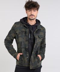 Jaqueta-de-Sarja-Masculina-Estampada-Camuflada-com-Bolsos-Verde-Militar-1-9525534-Verde_Militar_1_1