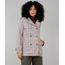 Casaco-Trench-Coat-Feminino-Estampado-Xadrez-com-Capuz-Removivel-Bege-9397751-Bege_1