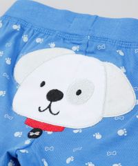 Short-Infantil-Cachorro-Estampado-com-Ossinhos-Azul-9445927-Azul_5
