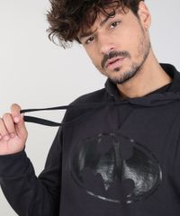 Blusao-Masculino-Batman-com-Capuz-e-Bolso-em-Moletom-Preto-9583216-Preto_4