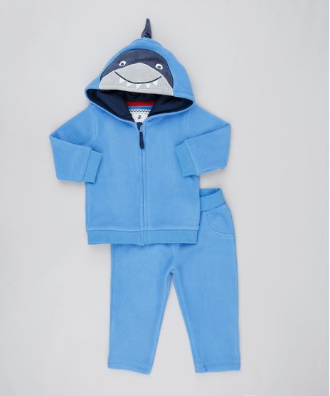 Conjunto-Infantil-Tubarao-de-Blusao-com-Capuz---Calca-em-Fleece-Azul-9444003-Azul_1